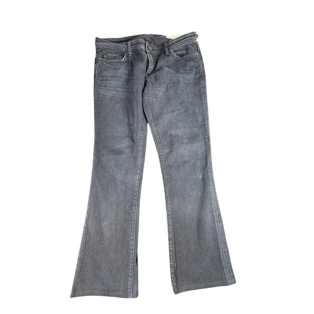 575 Denim Bootcut Jeans Faded Black‎ Size 30 Grunge Y2K Retro Streetwear